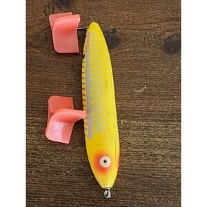 Heddon Zarra Spoon Yellow Fishing Lure